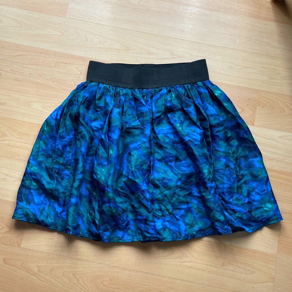 BB Dakota Silk Circle Skirt - Size XS